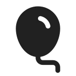 Balloon SVG Icon